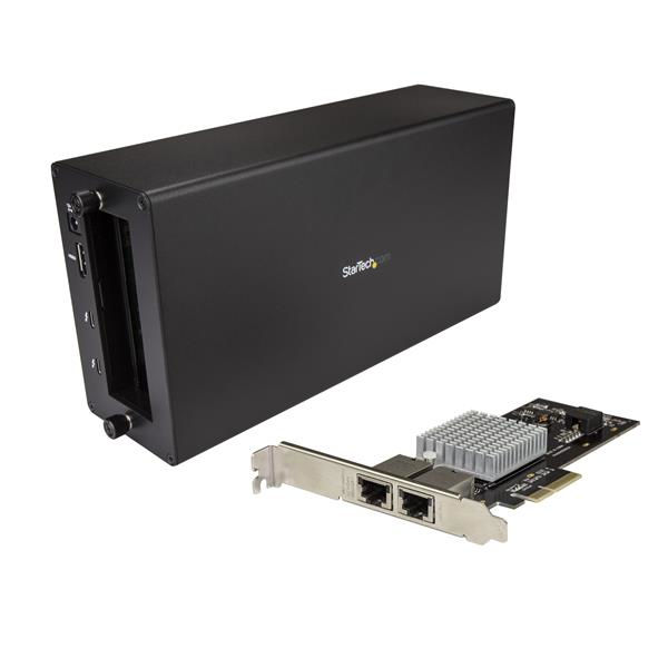 StarTech.com Thunderbolt 3 to 2-port 10GbE NIC Chassis