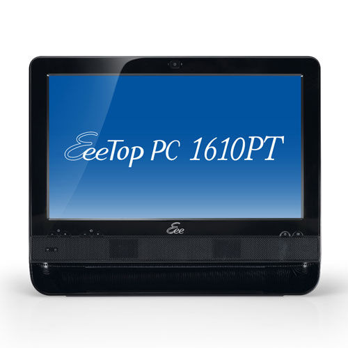 ASUS EeeTop PC ET1610PT-B006F Intel Atom® 39.6 cm (15.6") 1366 x 768 pixels Touchscreen 1 GB DDR2-SDRAM 160 GB Intel 3150 Windows 7 Professional Black