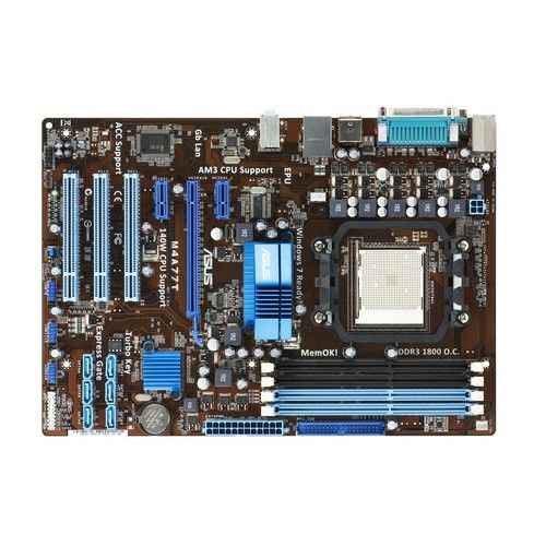 ASUS M4A77T motherboard AMD 770 Socket AM3 ATX