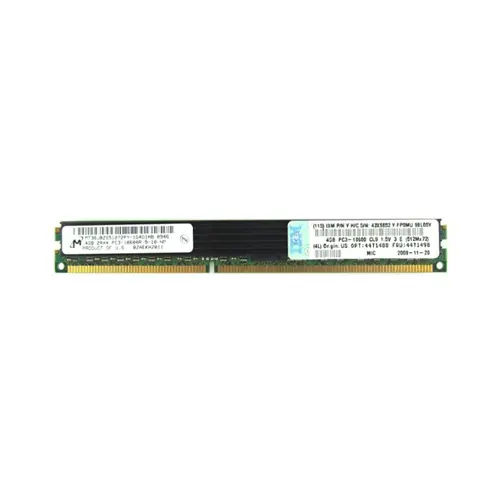 44T1488 - IBM 4GB DDR3 1333MHz CL9 ECC VLP RDIMM Memory Module