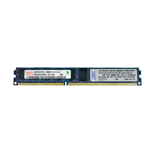 44T1586 - IBM 4GB DDR3 1333MHz CL9 ECC VLP RDIMM Memory Module