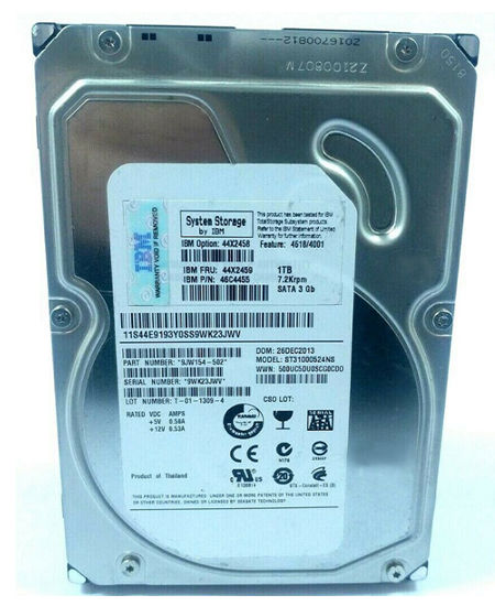 44X2459 - IBM 1TB 7200RPM SATA 3.5-Inch Hard Drive