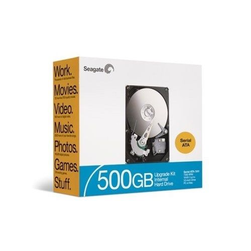 Seagate Desktop HDD Barracuda 7200.9, 500GB internal hard drive 7200 RPM 16 MB 3.5" Serial ATA II