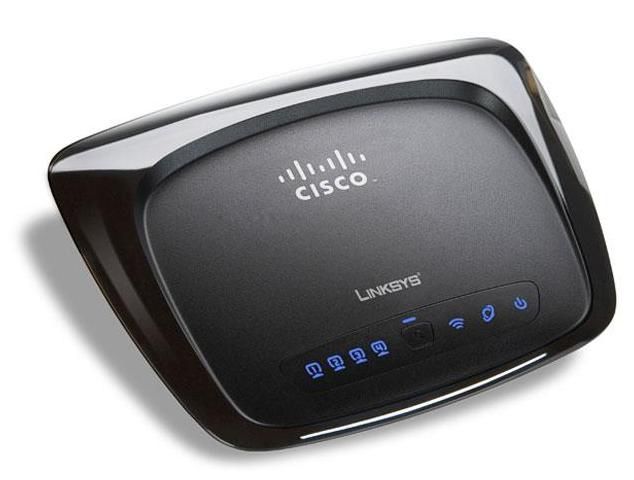 Linksys WRT120N wireless router Black
