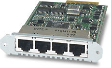 Allied Telesis 4-Port Asynchronous (to 115Kbps) PIC network switch component