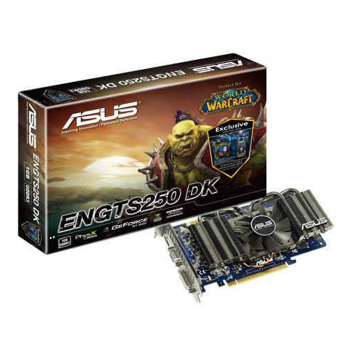 ASUS 90-C1CMLU-L0UAY0BZ graphics card GeForce GTS 250 1 GB GDDR3