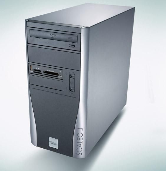 Fujitsu SCALEO J Intel® Celeron® 0.5 GB DDR-SDRAM 160 GB Windows XP Home Edition Mini Tower PC