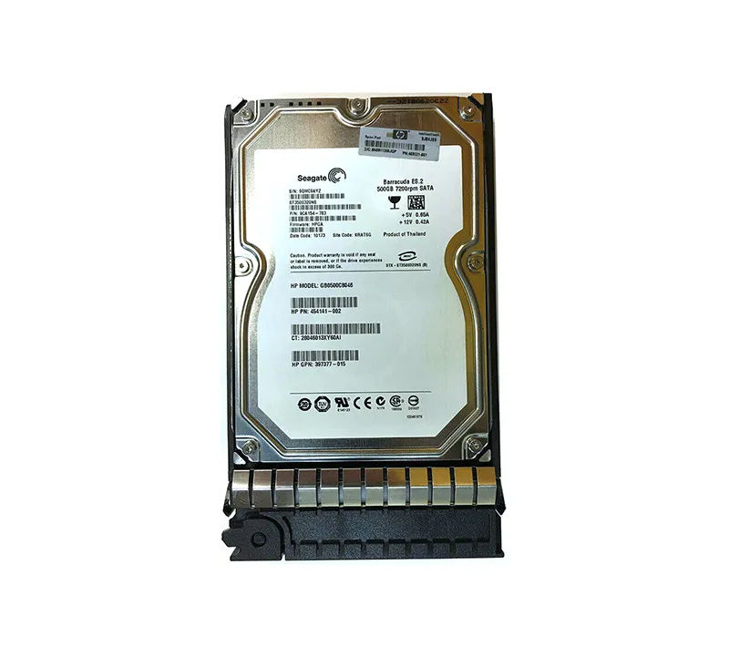 454141-002 - HP 500GB SATA 7200RPM 3.5-inch Hard Drive