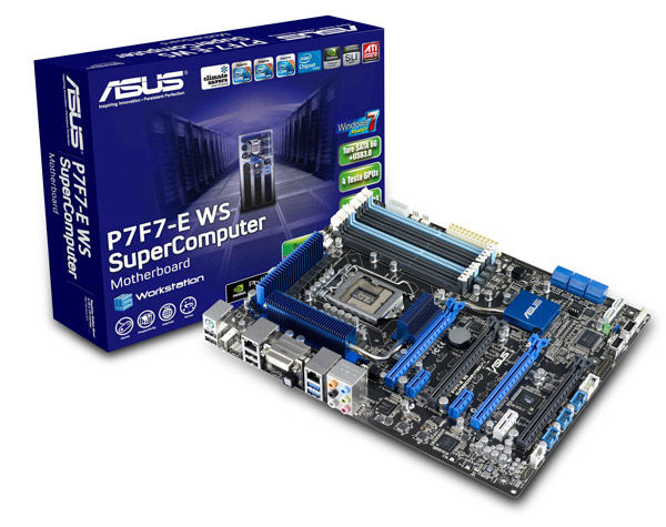 ASUS P7F7-E WS SuperComputer Intel® 3450 LGA 1156 (Socket H) ATX