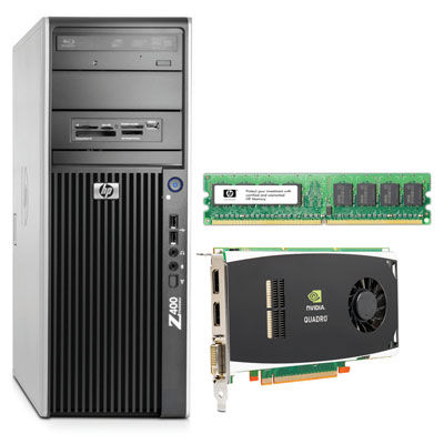 HP Z400 Workstation Bundle