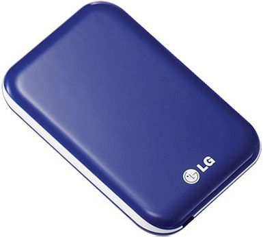 LG 320GB XD5 external hard drive 500 GB 5400 RPM 2.5" Blue