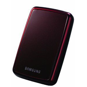 Samsung S Series S2, 160GB external hard drive 5400 RPM 2.5" USB 2.0 Red
