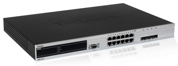 D-Link DGS-3612 network switch Unmanaged L3 Black