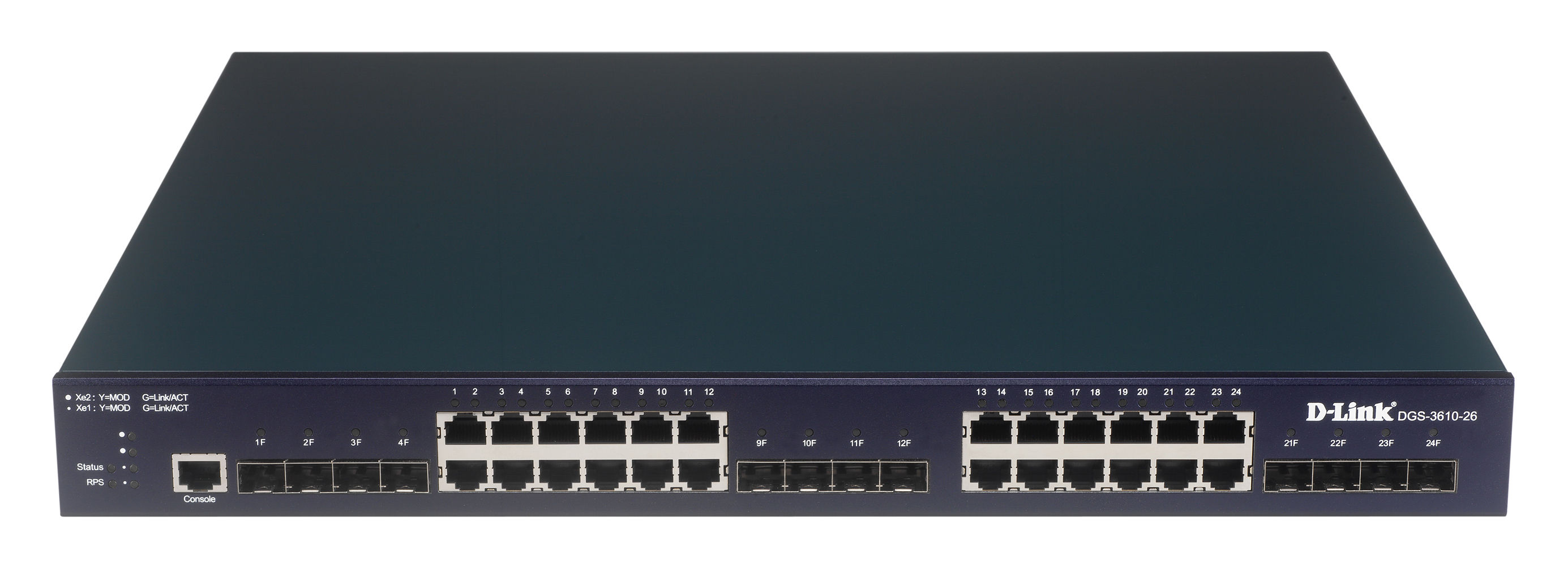 D-Link DGS-3610-26 network switch Managed L3 Black