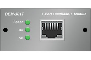 D-Link 1-port Gigabit TP Module network switch component