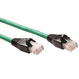 ACT CAT5E UTP patchcable green with black tulesCAT5E UTP patchcable green with black tules