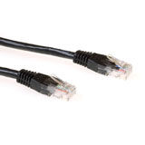 ACT CAT6A UTP patchcable black
