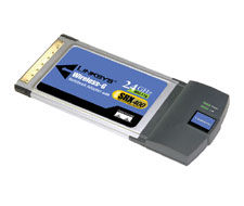 Linksys Wireless-G Notebook Adapter with SRX400 240 Mbit/s