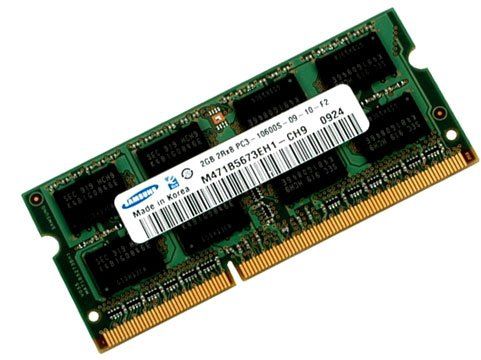 Samsung 2GB DDR3-1333 SO-DIMM memory module 1 x 2 GB 204-pin SO-DIMM