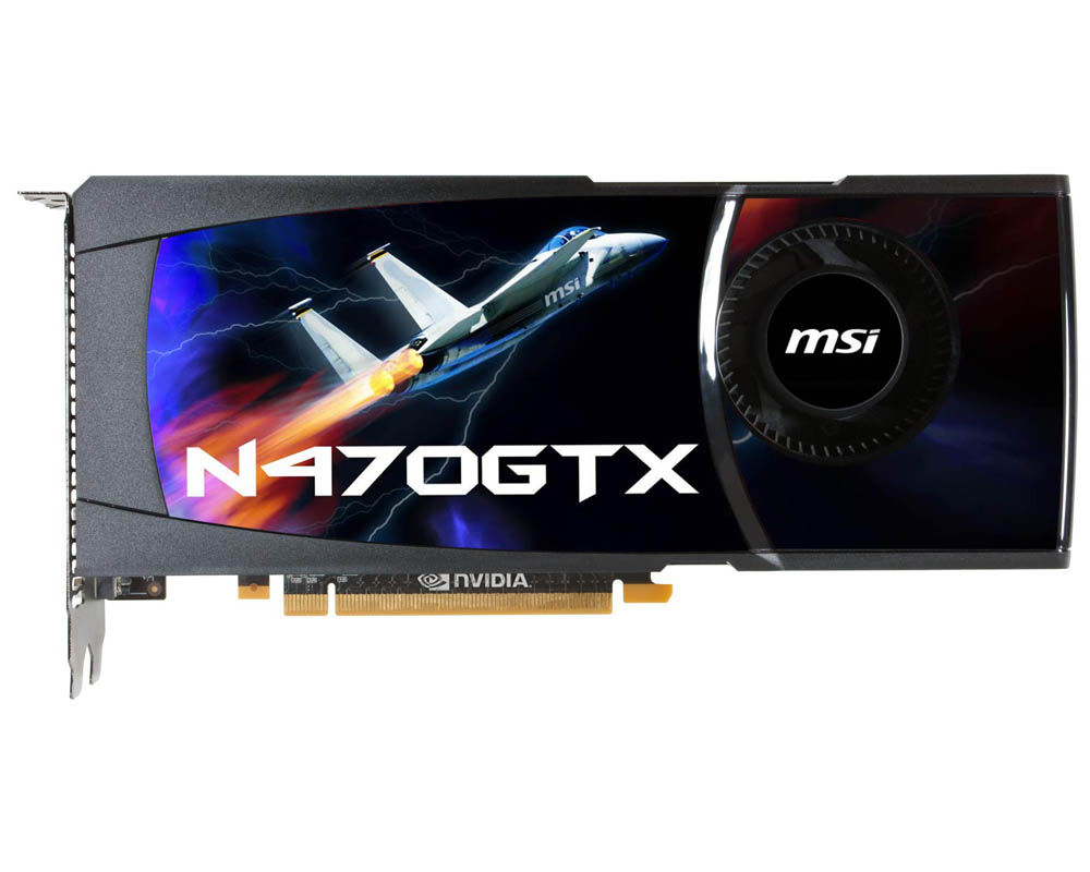 MSI N470GTX-M2D12 GeForce GTX 470 1.25 GB GDDR5