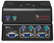 Vertiv SwitchView PC 2-port KVM switch Black