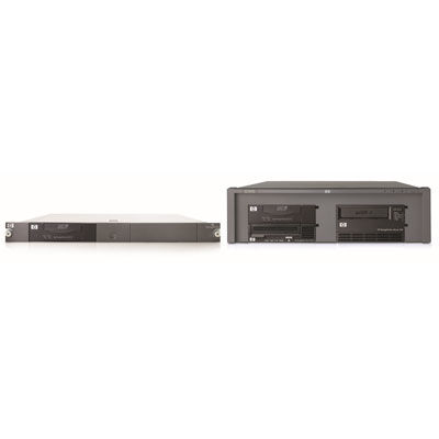 HP StoreEver 3U SAS Rack-mount Kit Storage auto loader & library Tape Cartridge
