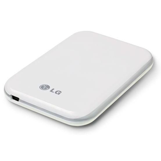 LG XD5 640GB external hard drive 5400 RPM 2.5" USB 2.0 White