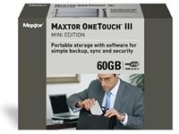 Seagate OneTouch III ™ Mini Edition, 60GB external hard drive 5400 RPM 2.5" USB 2.0 Silver