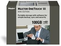 Seagate OneTouch III ™ Mini Edition, 100GB external hard drive 5400 RPM 2.5" USB 2.0 Silver