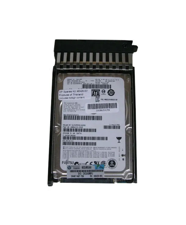 460426-001 - HP 250GB 5400RPM SATA 3Gb/s 2.5-in Hard Drive