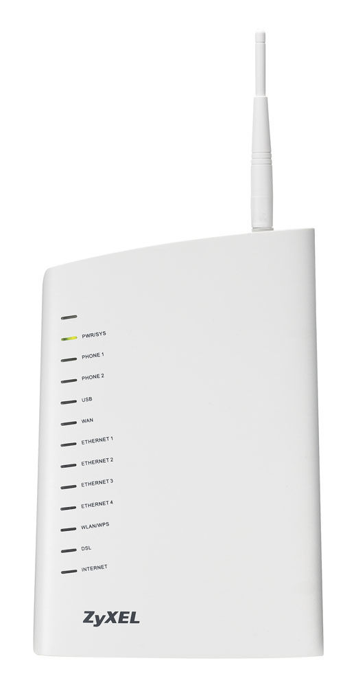 Zyxel 2812HNU-51c wireless router Gigabit Ethernet White