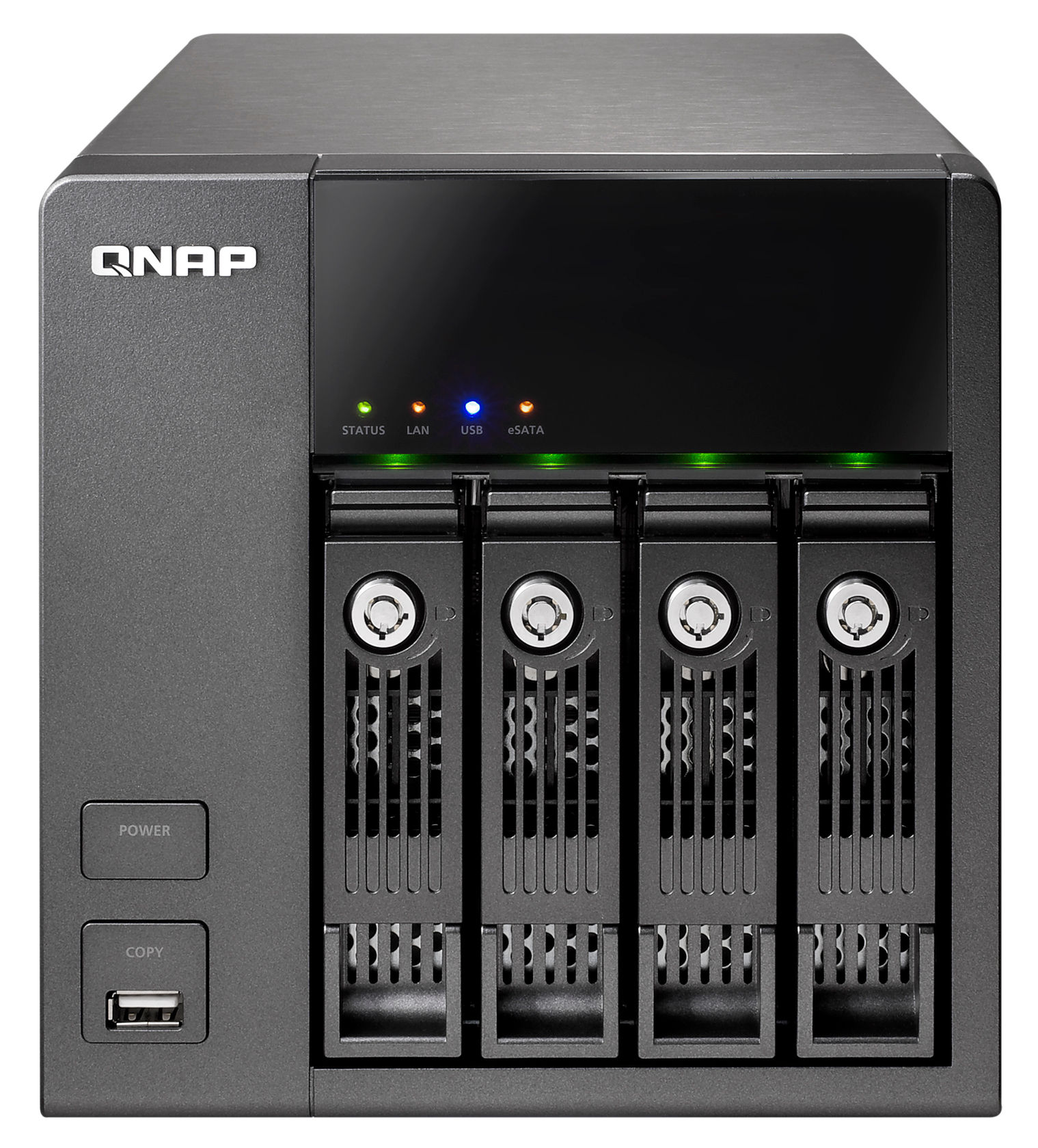 QNAP TS-410 Turbo NAS Tower 0.25 GB DDR2 4 TB