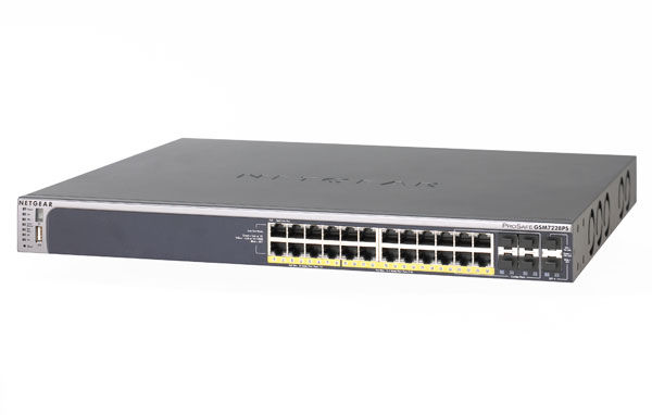 NETGEAR GSM7228PS-100EUS network switch Managed L2+ Power over Ethernet (PoE) Grey