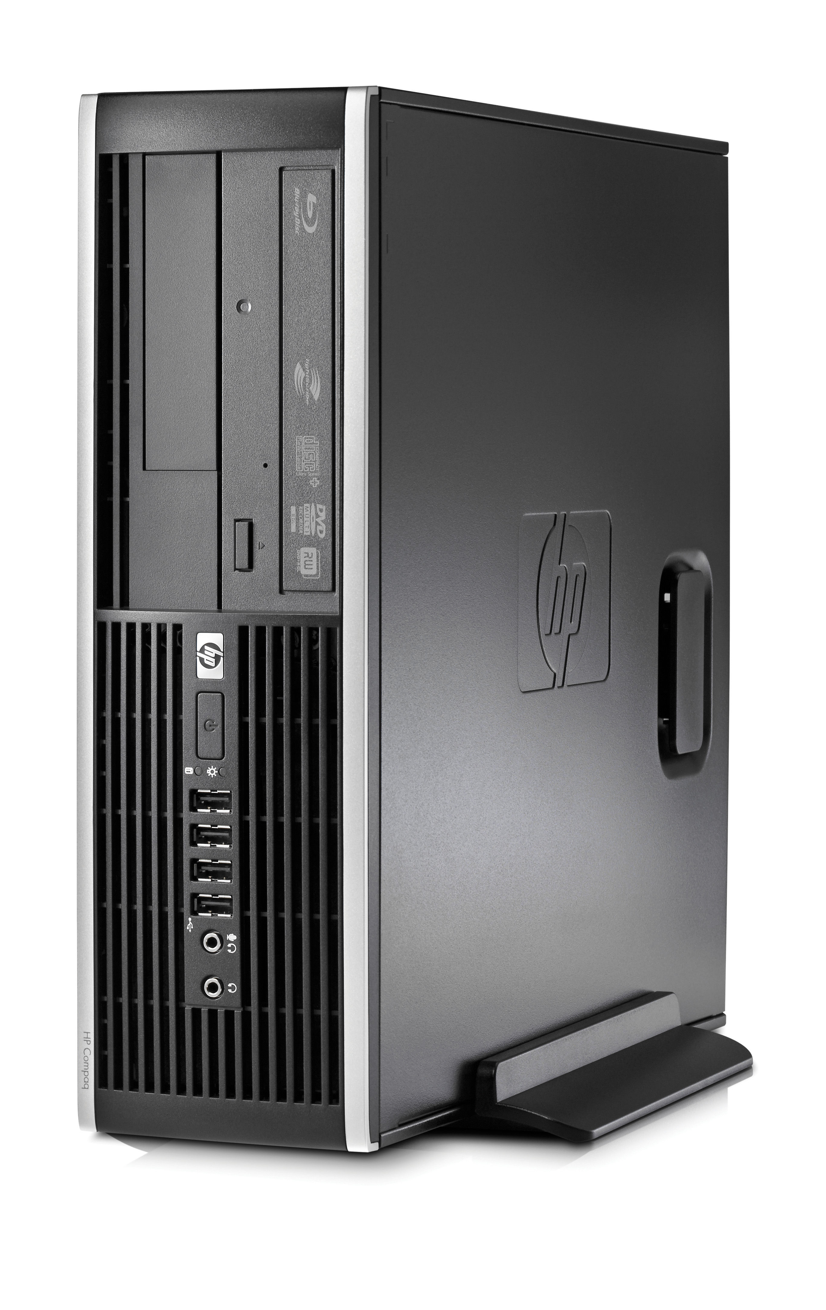 HP Compaq Elite 8100 Elite Intel® Core™ i5 i5-650 4 GB DDR3-SDRAM 500 GB HDD Intel® HD Graphics Windows 7 Professional SFF PC Black, Blue