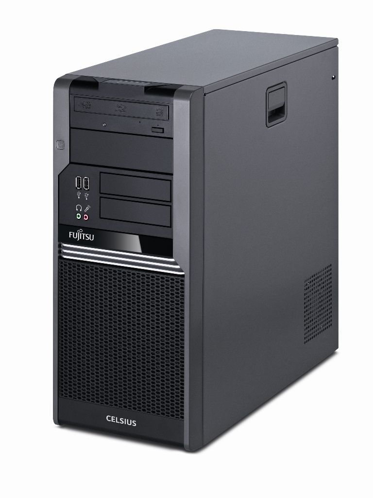 Fujitsu CELSIUS W380 Intel® Xeon® 3000 Sequence X3430 4 GB Windows 7 Professional Tower Workstation Black