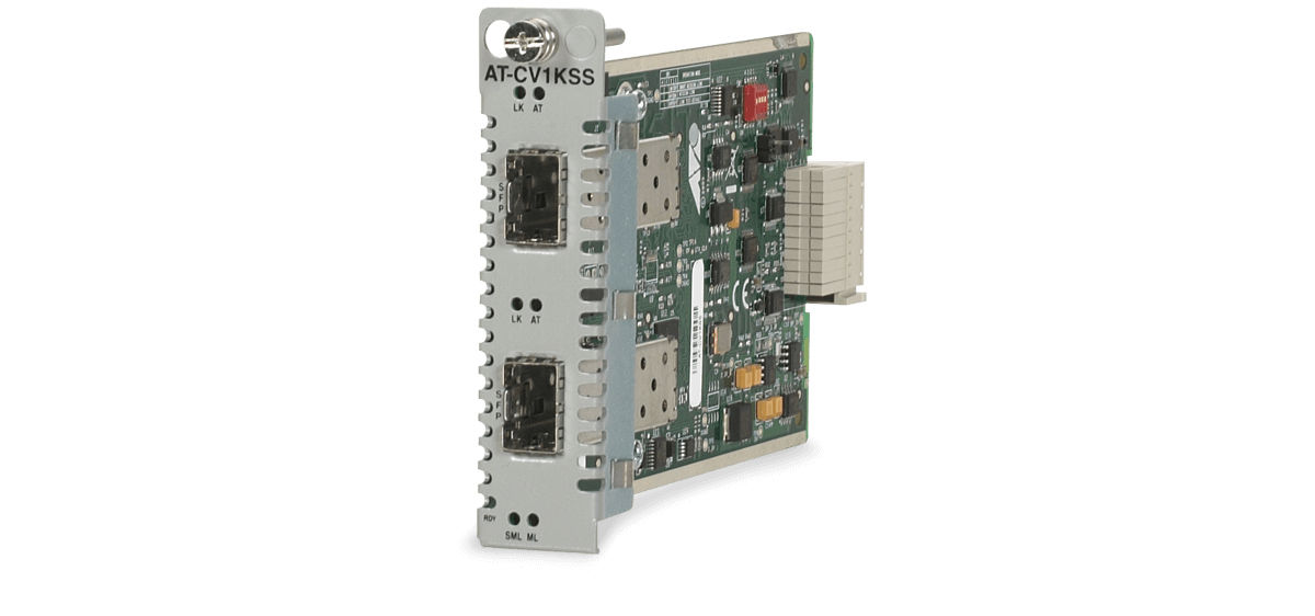 Allied Telesis AT-CV1KSS ConverteonTM Series Line Card network media converter