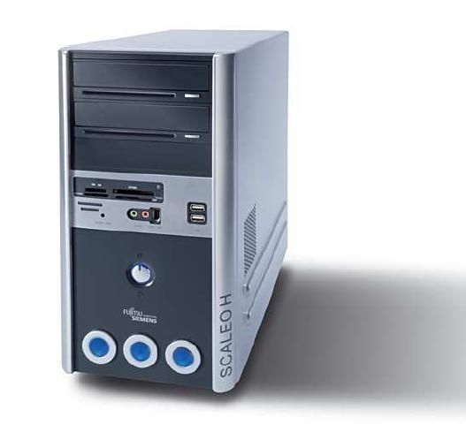Fujitsu SCALEO H MP 50406 AMD Athlon 3700+ 1 GB DDR-SDRAM 250 GB NVIDIA GeForce 6500 Windows XP Media Center Edition PC