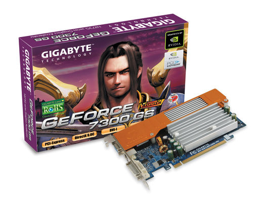 GIGABYTE GV-NX73G128D-RH graphics card GDDR2