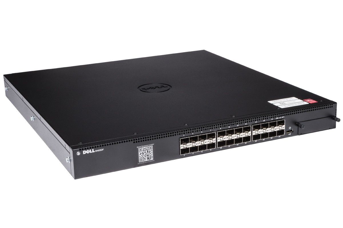 468-3557 - Dell N4032F 24-Ports SFP+ 10GBase-T GbE Switch