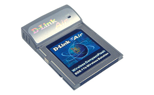 D-Link NIC ENet CFCard Wles 16bit 11Mbps T I II 11 Mbit/s