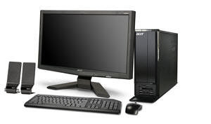 Acer Aspire X3300 One Box Intel® Celeron® M 215 3 GB DDR3-SDRAM 500 GB NVIDIA® GeForce® 9200 Windows 7 Home Premium SFF PC Black