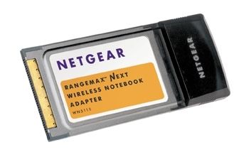 NETGEAR RangeMax™ NEXT Wireless Notebook Adapter 270 Mbit/s