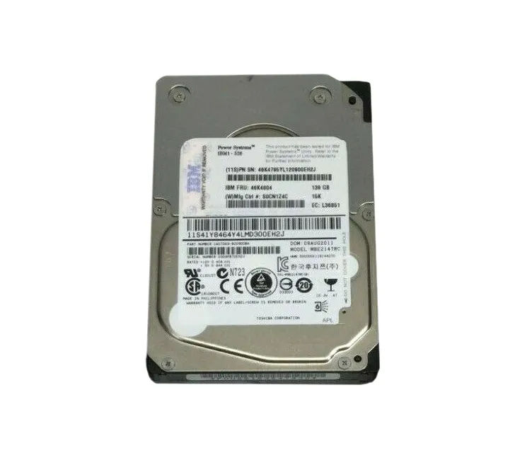 46K4804 - IBM 139GB 15000RPM SAS 3Gb/s 2.5-in Hard Drive