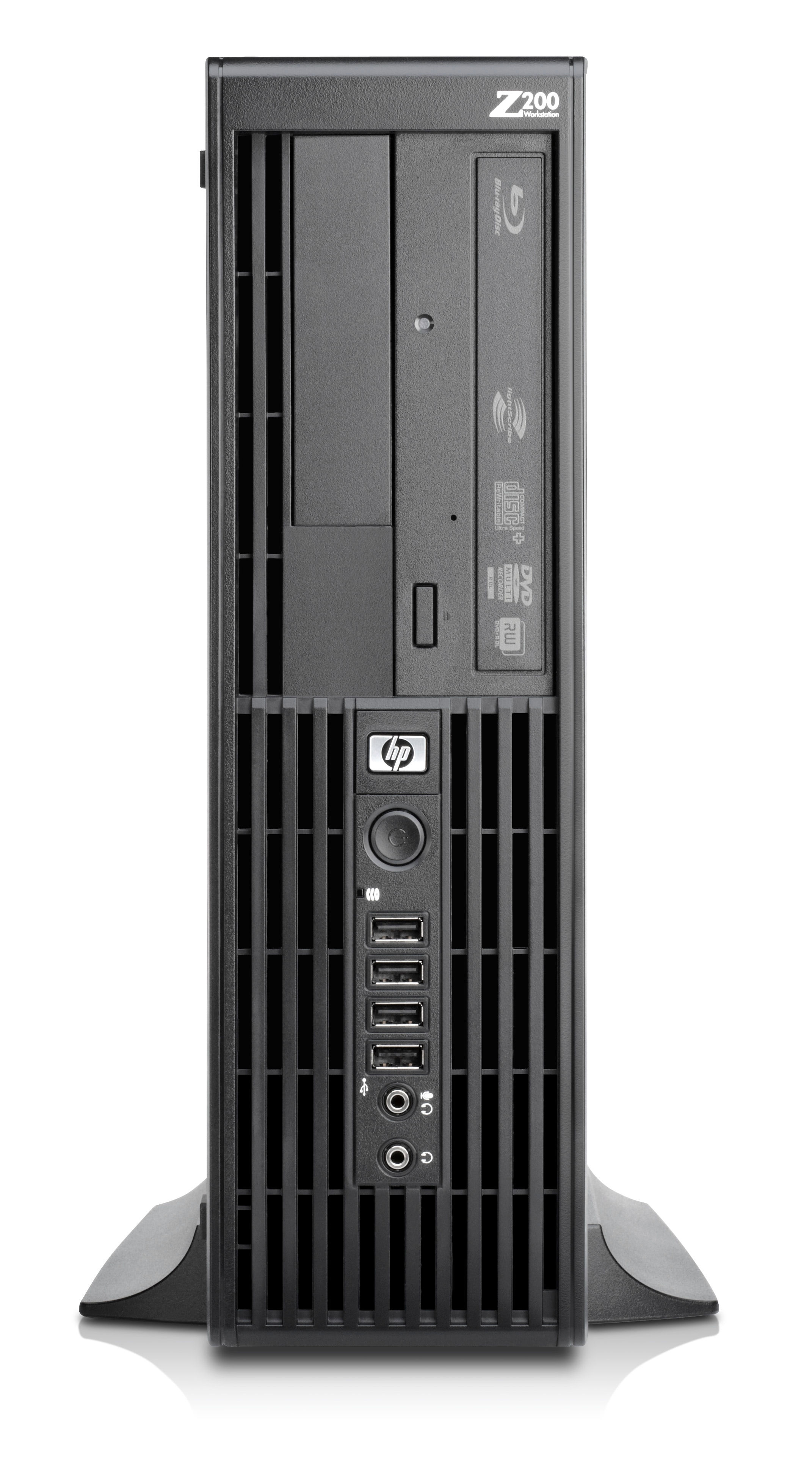 HP Z200 Intel® Core™ i5 i5-650 4 GB DDR3-SDRAM Windows 7 Professional SFF Workstation Black