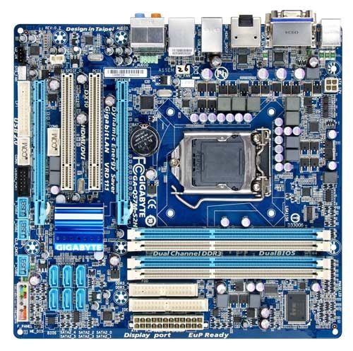 GIGABYTE GA-Q57M-S2H motherboard LGA 1156 (Socket H) micro ATX