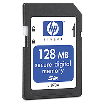 HP Photosmart 128 MB SD Card memory module