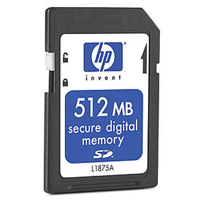 HP Photosmart 512 MB SD Card memory module