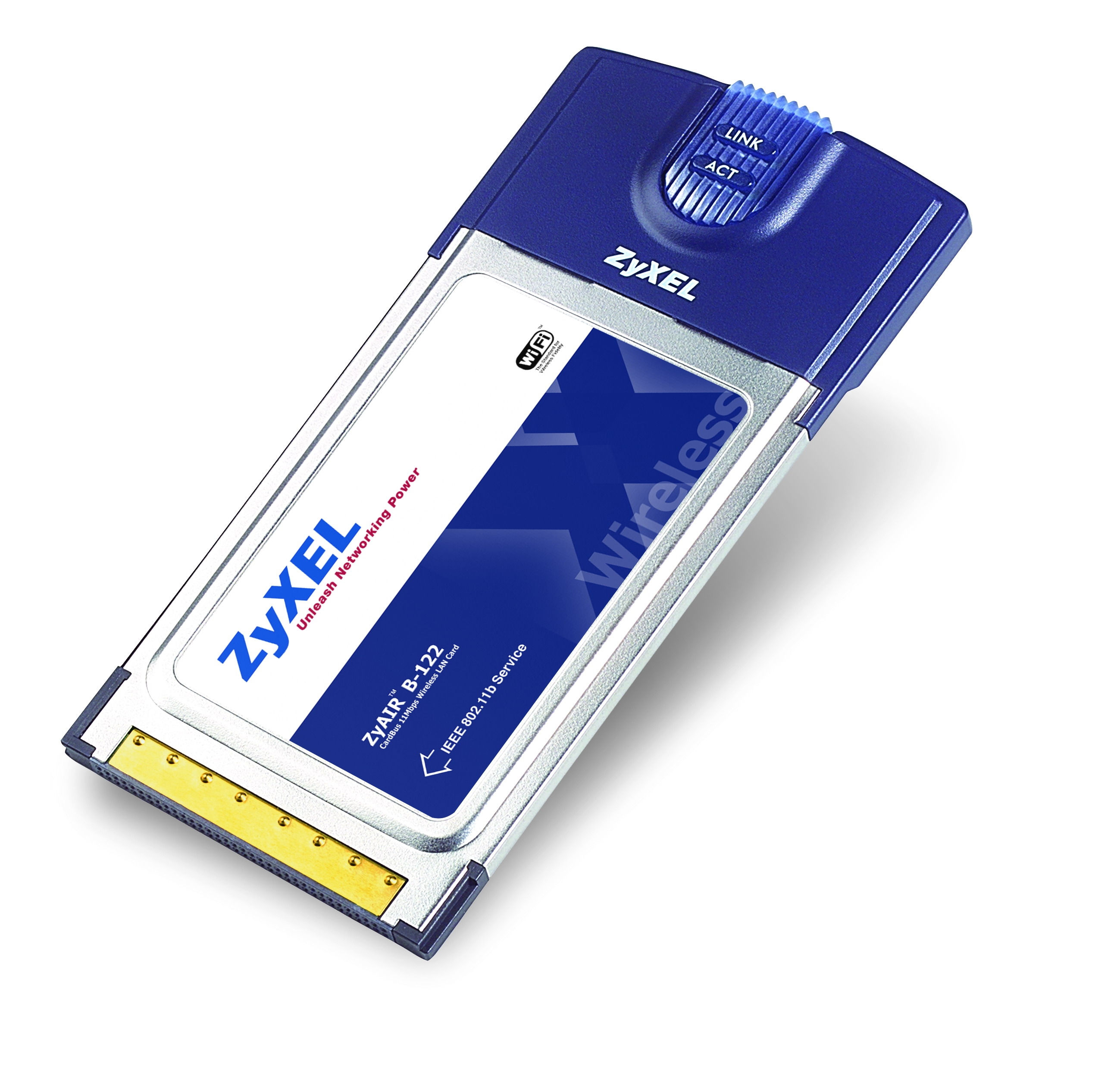 Zyxel ZyAIR B-122 - 802.11b Wireless CardBus Card Internal 11 Mbit/s