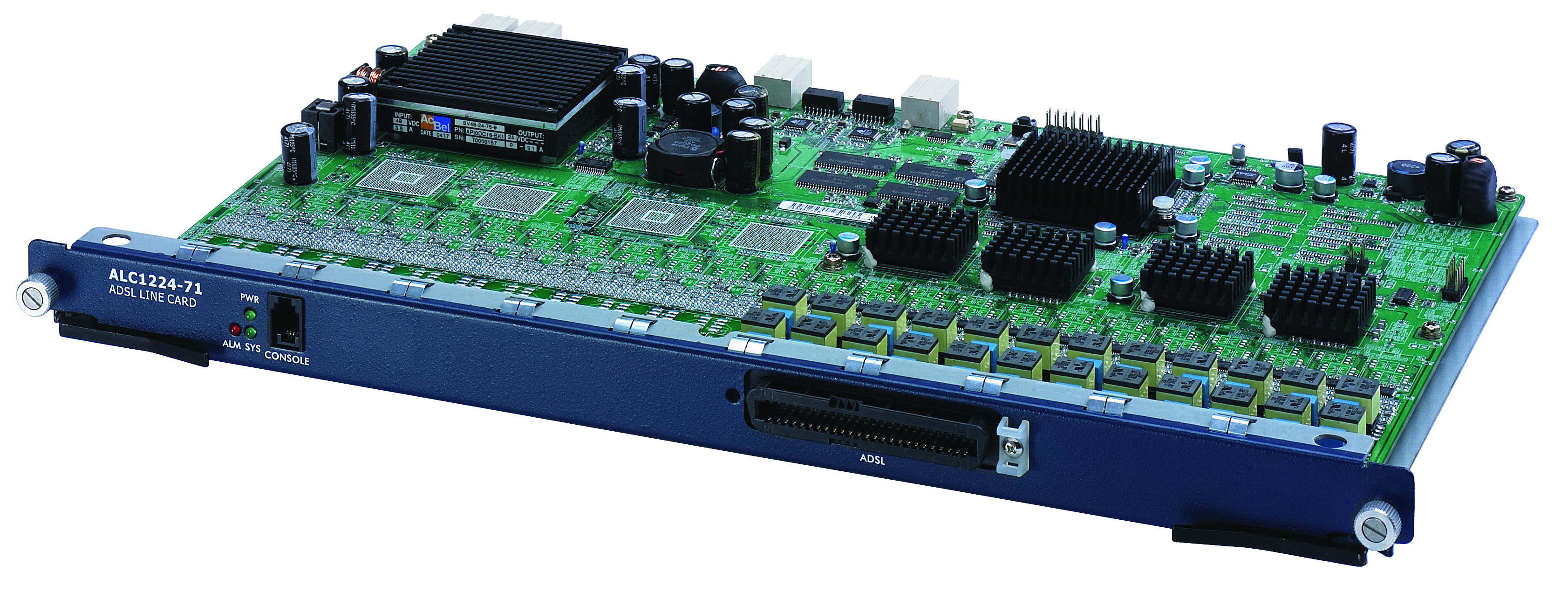 Zyxel ALC1224-71 24 port Annex A ADSL 2/2+ linecard network switch component