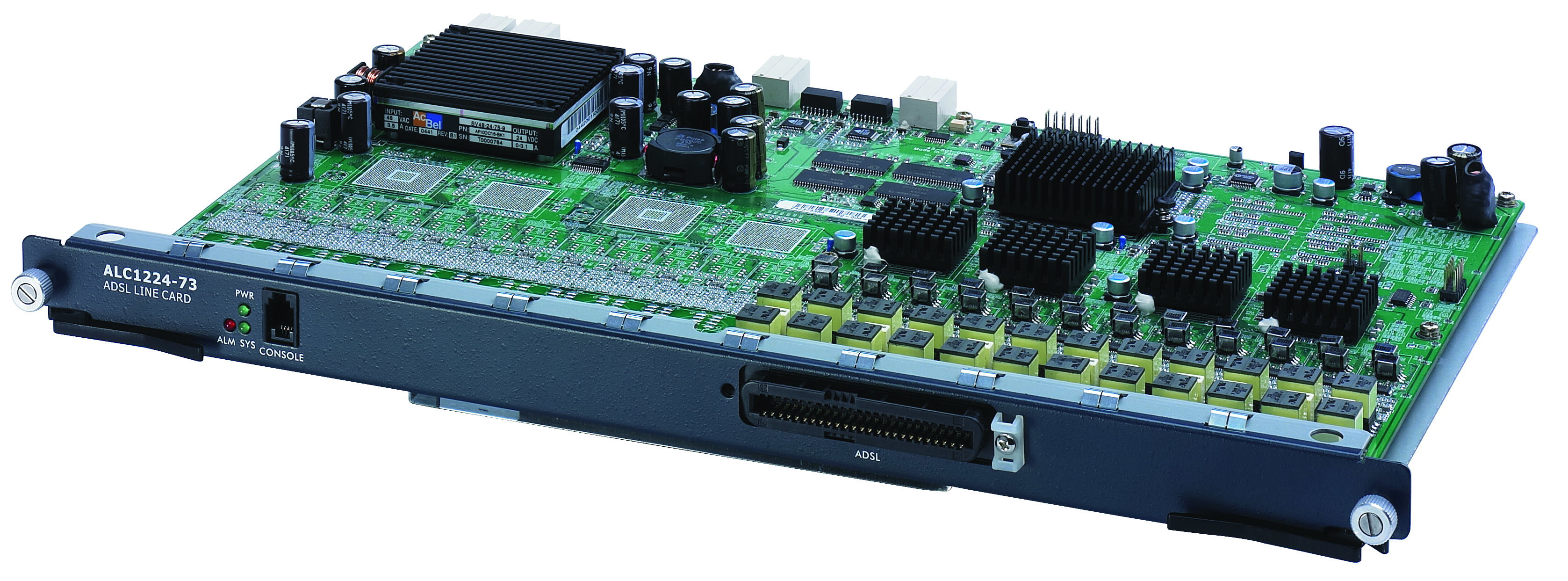 Zyxel ALC1224-73 24 port Annex B ADSL 2/2+ linecard network switch component